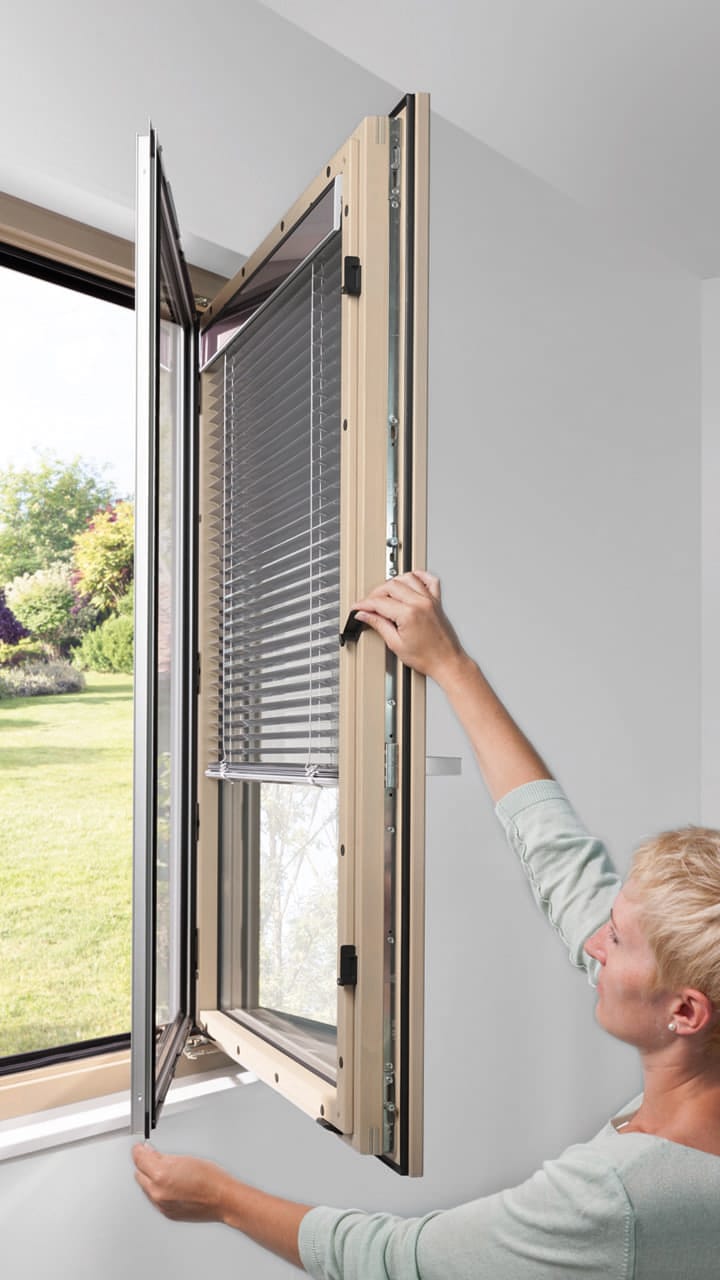 COPLANING S.A. Innovative Fenster mit integrierten Jalousien